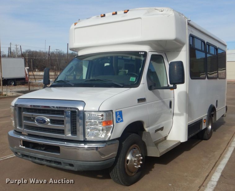 image for item FF9170 2012 Ford E350 Super Duty shuttle bus