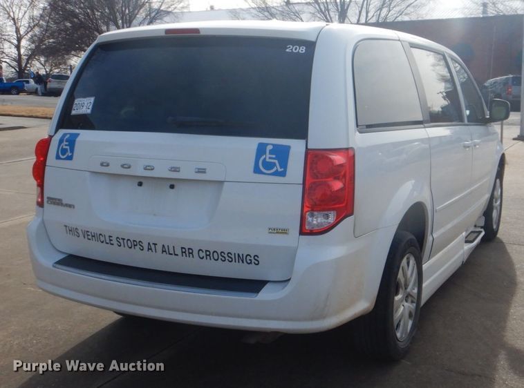 image for item FF9174 2015 Dodge Grand Caravan handicap accessible van