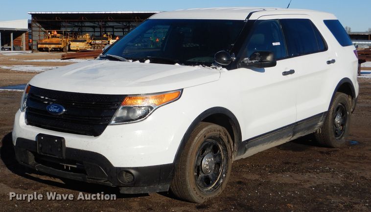 image for item FG9925 2013 Ford Explorer Police SUV