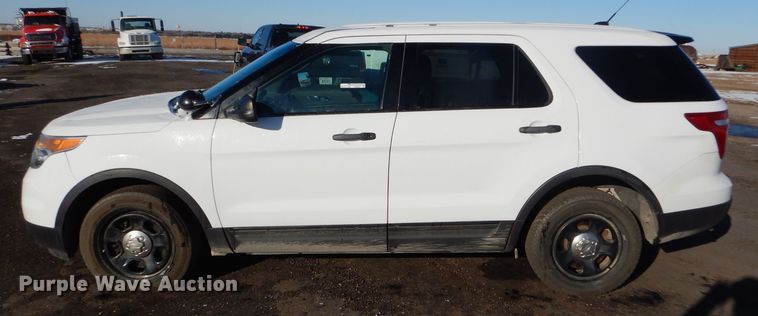 image for item FG9925 2013 Ford Explorer Police SUV