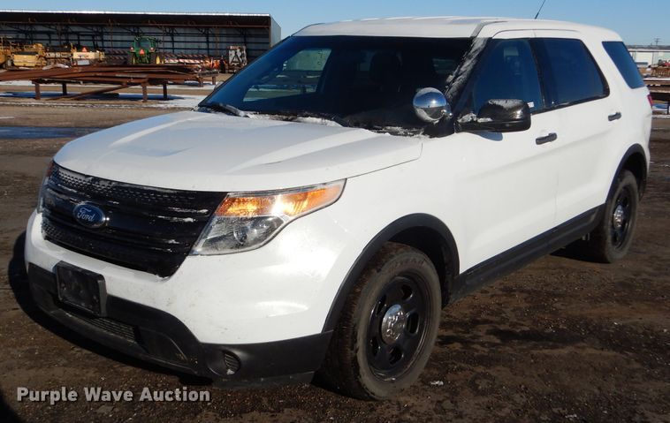 image for item FG9927 2013 Ford Explorer Police SUV
