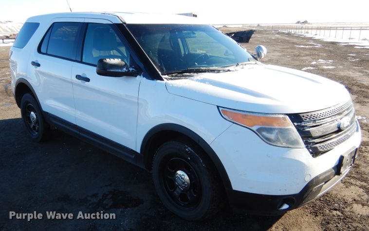 image for item FG9927 2013 Ford Explorer Police SUV