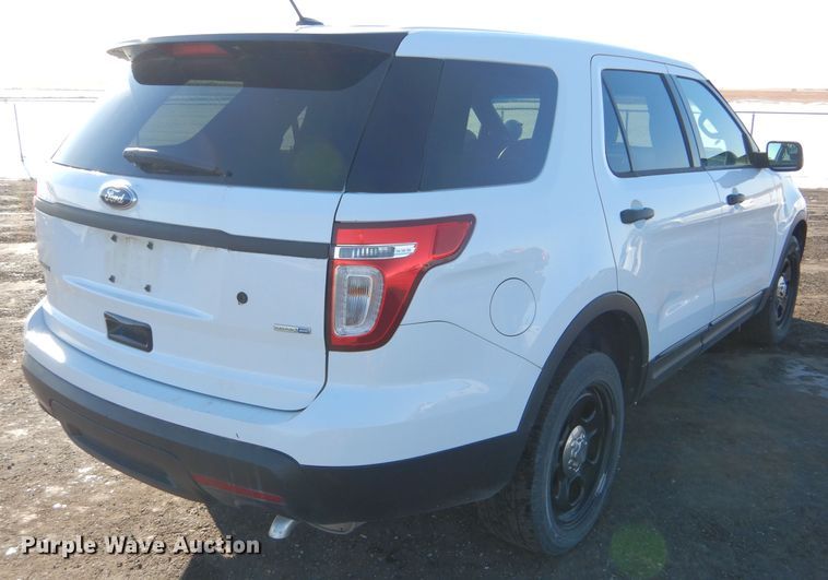 image for item FG9927 2013 Ford Explorer Police SUV