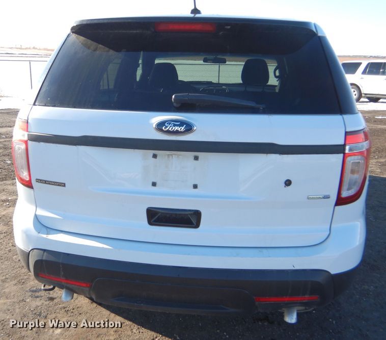 image for item FG9927 2013 Ford Explorer Police SUV
