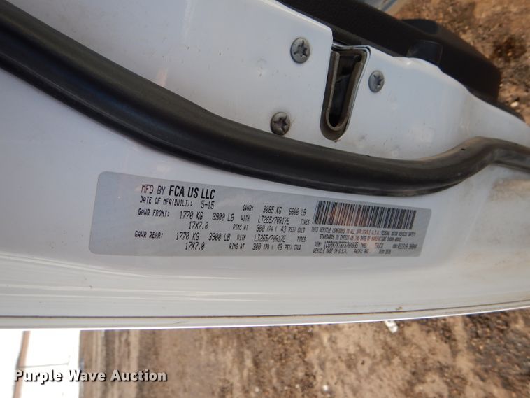 image for item FG9928 2015 Dodge Ram 1500 Crew Cab pickup truck