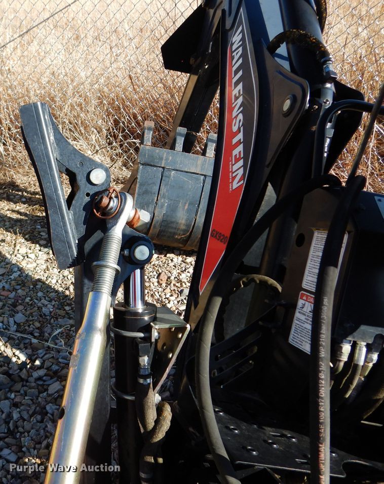 image for item FY9254 Wallenstein GX920 skid steer backhoe attachment