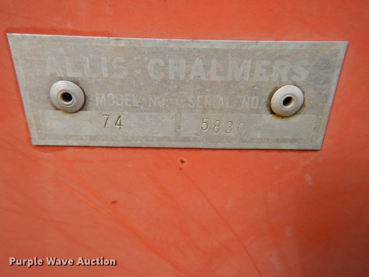 image for item FY9258 Allis Chalmers planter