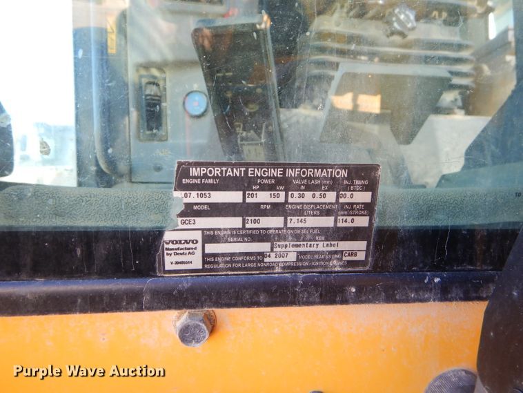 image for item GB9576 2007 Volvo G930 motor grader