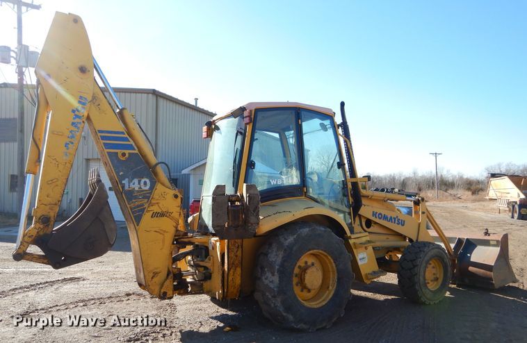 image for item GB9579 2003 Komatsu WB140-2 backhoe