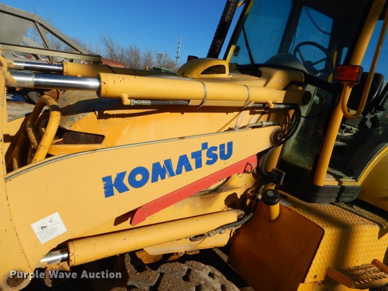 image for item GB9579 2003 Komatsu WB140-2 backhoe