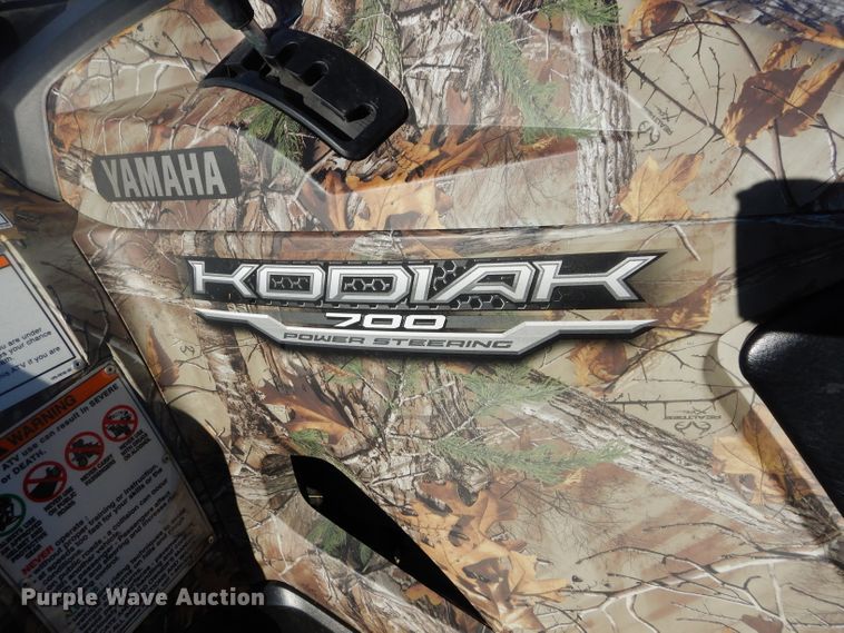 image for item GF9974 2016 Yamaha Kodiak ATV