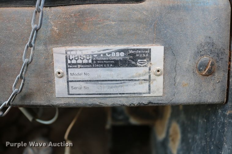 image for item DD6075 1977 Case W24B wheel loader