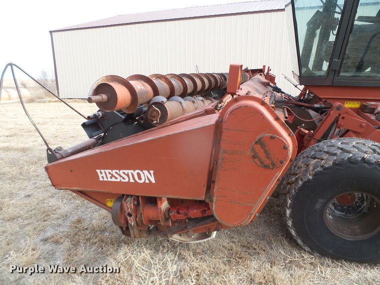image for item DH4759 1989 Hesston 8400 windrower