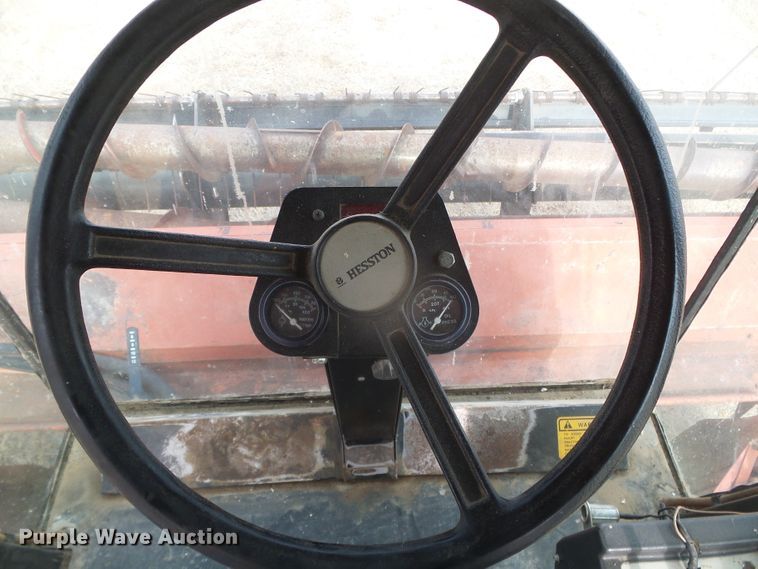 image for item DH4759 1989 Hesston 8400 windrower