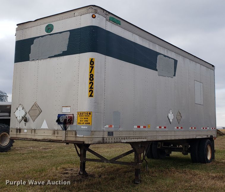 image for item GA9372 2001 Great Dane sprayer support trailer