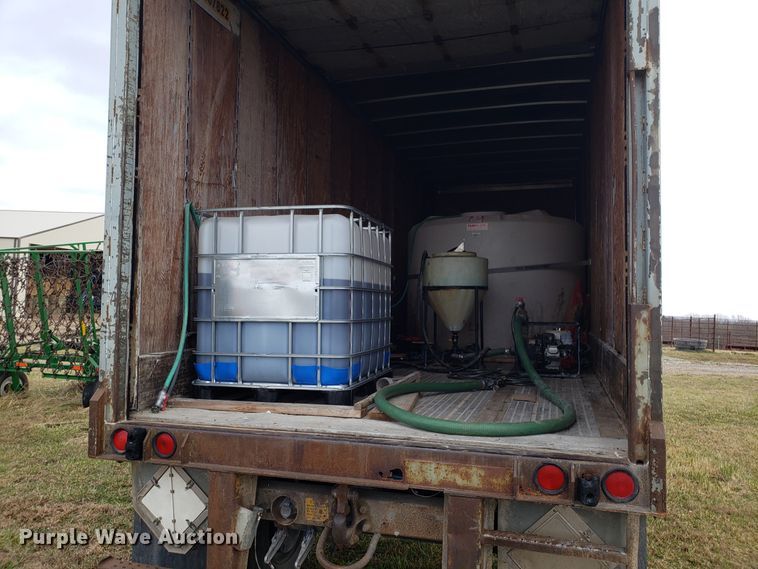 image for item GA9372 2001 Great Dane sprayer support trailer