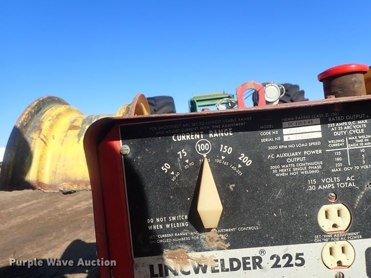 image for item GF9610 Lincoln 225 arc welder