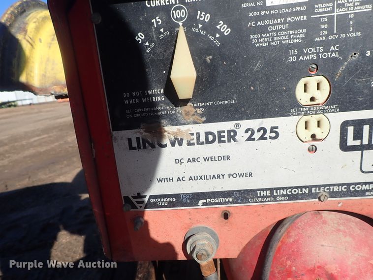 image for item GF9610 Lincoln 225 arc welder