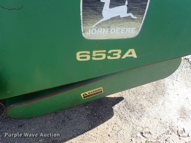 image for item GF9615 John Deere 653A row crop head