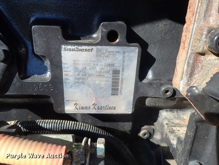 image for item GF9624 Sisu Diesel 645 208 DSBAE six cylinder diesel engine