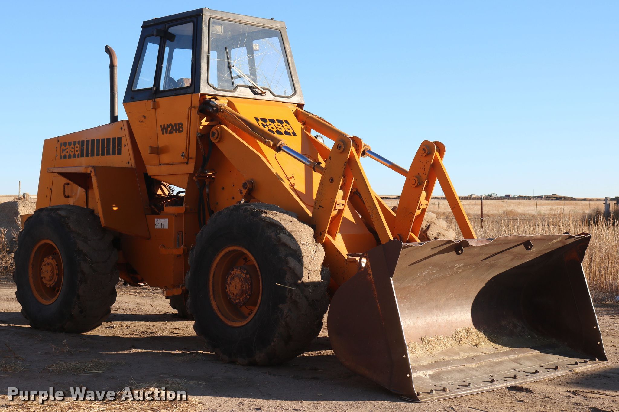 1977 Case W24B wheel loader in Holly, CO Item DD6075 sold Purple Wave