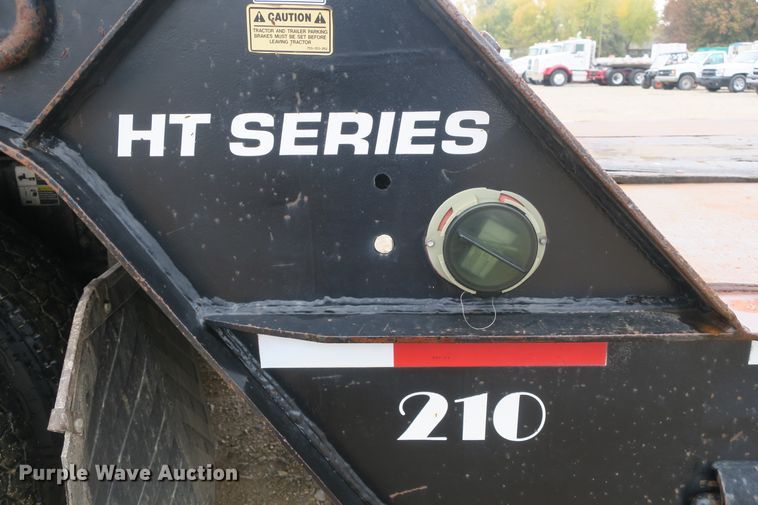 image for item DB10131 1989 Trail King HT Series 20 drop deck equipment trailer