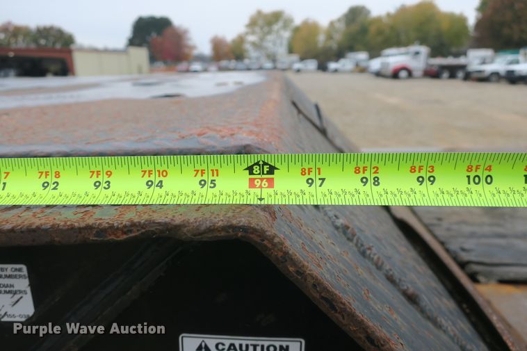 image for item DB10131 1989 Trail King HT Series 20 drop deck equipment trailer