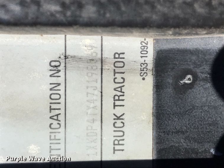 image for item DH5298 2007 Kenworth T800 semi truck