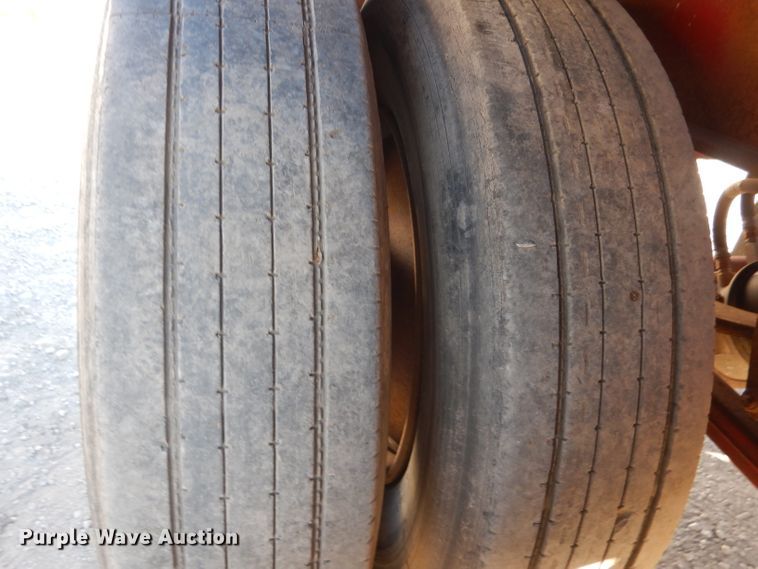 image for item DH6251 1967 Clark PTC-540 flatbed trailer