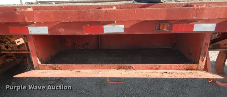 image for item DH6252 1979 Hobb flatbed trailer