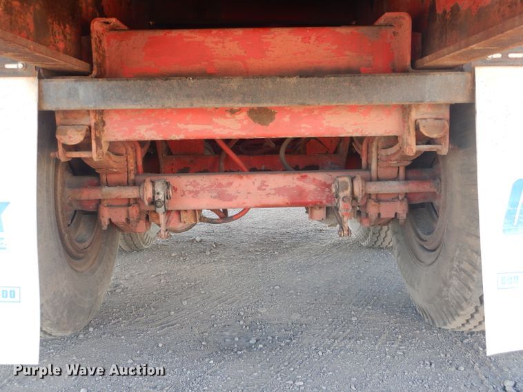 image for item DH6252 1979 Hobb flatbed trailer