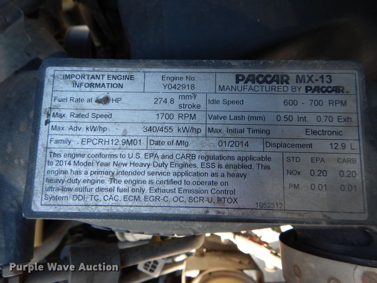 image for item DH6964 2015 Kenworth T660 semi truck