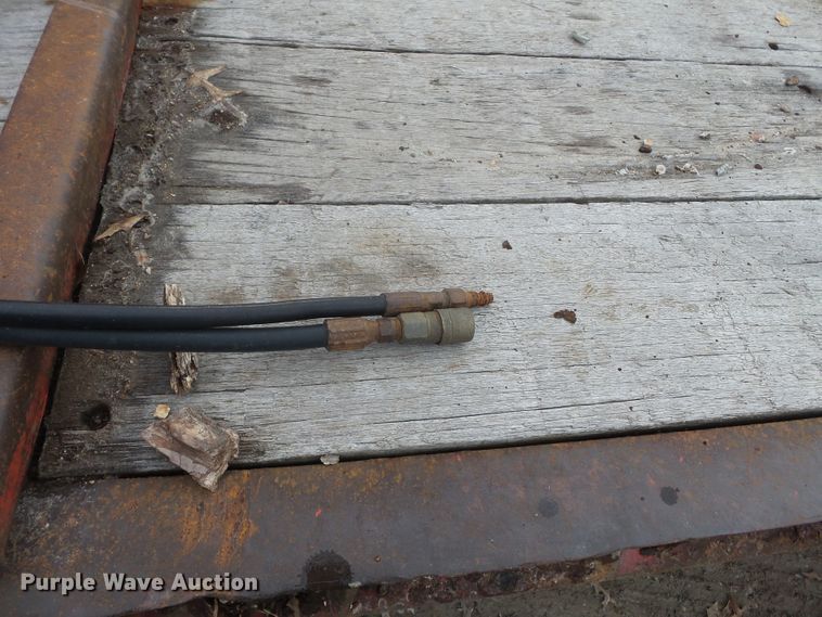 image for item DH7828 1982 Talbert lowboy equipment trailer