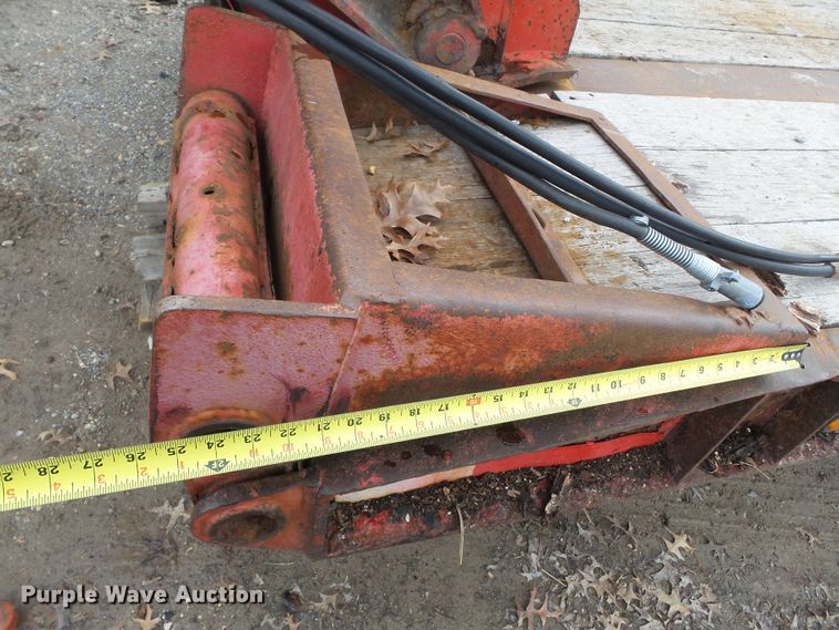 image for item DH7828 1982 Talbert lowboy equipment trailer