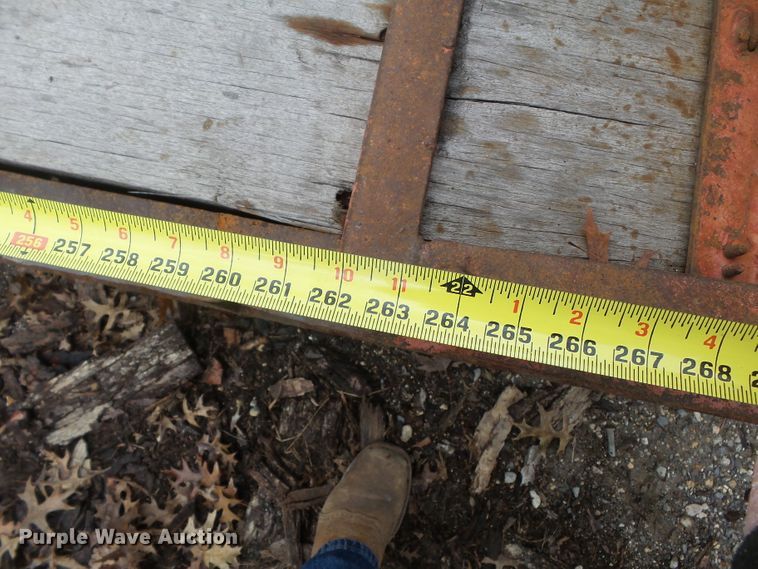 image for item DH7828 1982 Talbert lowboy equipment trailer