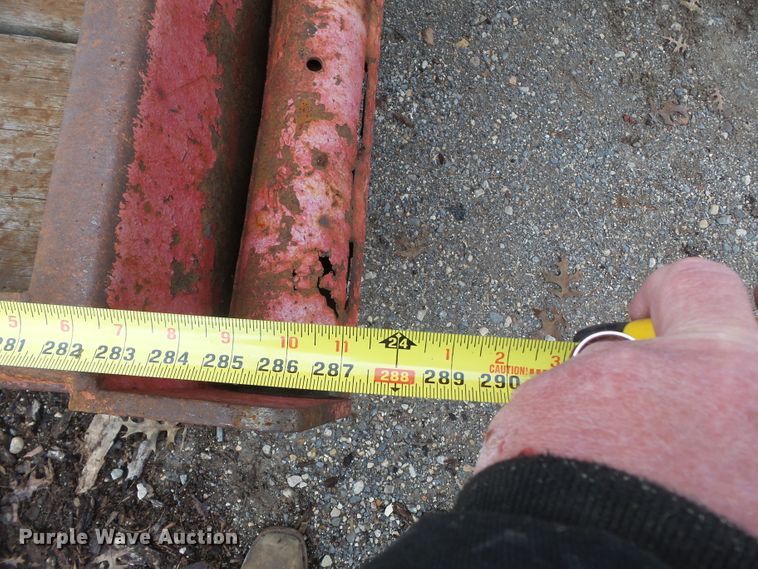 image for item DH7828 1982 Talbert lowboy equipment trailer