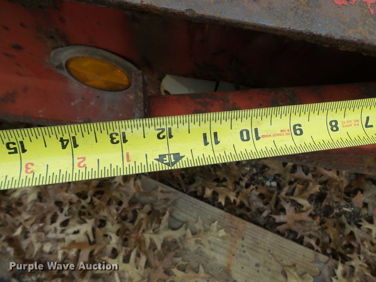 image for item DH7828 1982 Talbert lowboy equipment trailer