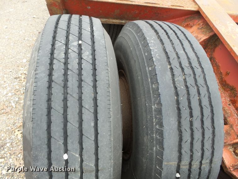 image for item DH7828 1982 Talbert lowboy equipment trailer