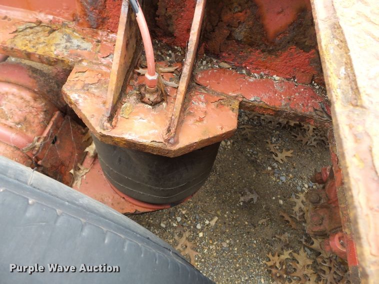 image for item DH7828 1982 Talbert lowboy equipment trailer