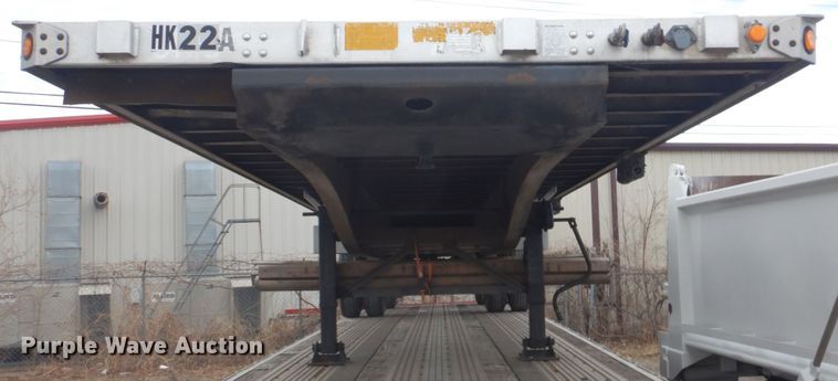 image for item DI2415 1998 Utility Trailer FA2CHA flatbed trailer