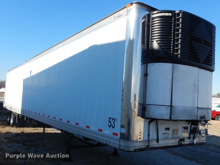 image for item DI2418 2007 Great Dane refrigerated van trailer