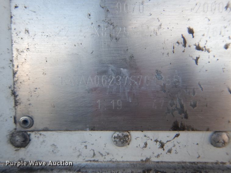 image for item DI2418 2007 Great Dane refrigerated van trailer