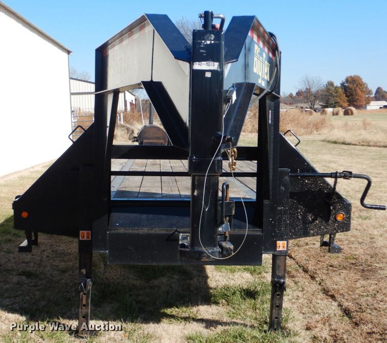 image for item FF9101 2015 Big Tex 22GN-40-HDTS equipment trailer