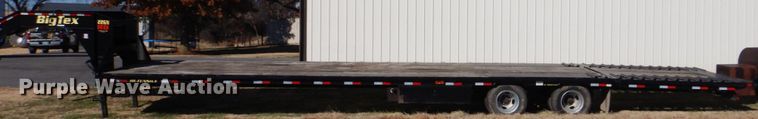 image for item FF9101 2015 Big Tex 22GN-40-HDTS equipment trailer