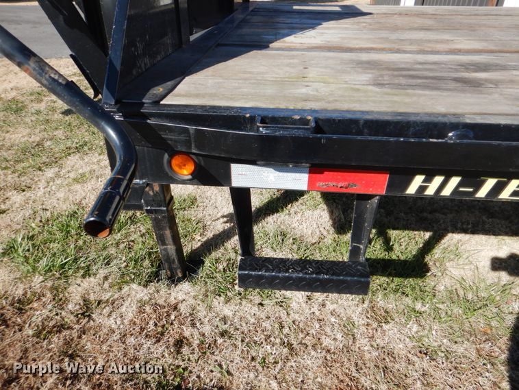 image for item FF9101 2015 Big Tex 22GN-40-HDTS equipment trailer
