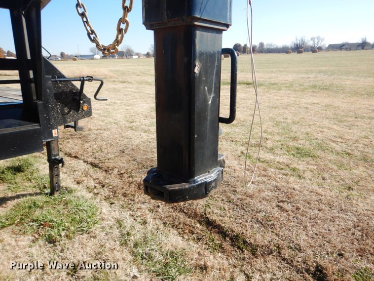 image for item FF9101 2015 Big Tex 22GN-40-HDTS equipment trailer