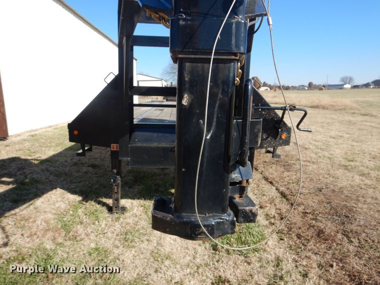 image for item FF9101 2015 Big Tex 22GN-40-HDTS equipment trailer