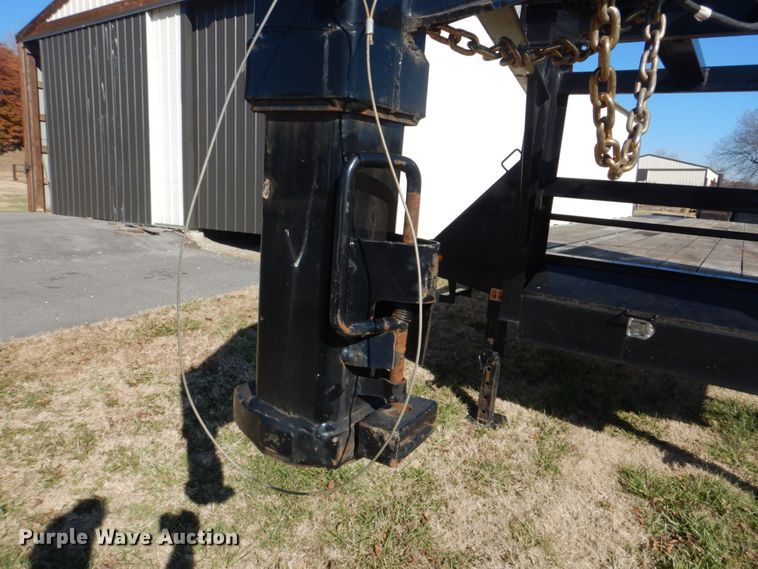 image for item FF9101 2015 Big Tex 22GN-40-HDTS equipment trailer