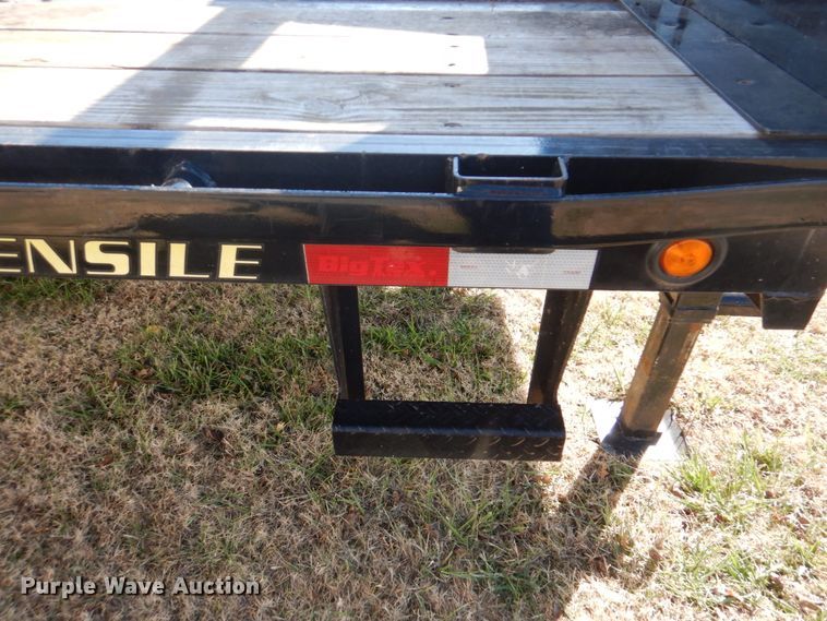 image for item FF9101 2015 Big Tex 22GN-40-HDTS equipment trailer