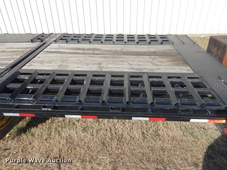 image for item FF9101 2015 Big Tex 22GN-40-HDTS equipment trailer